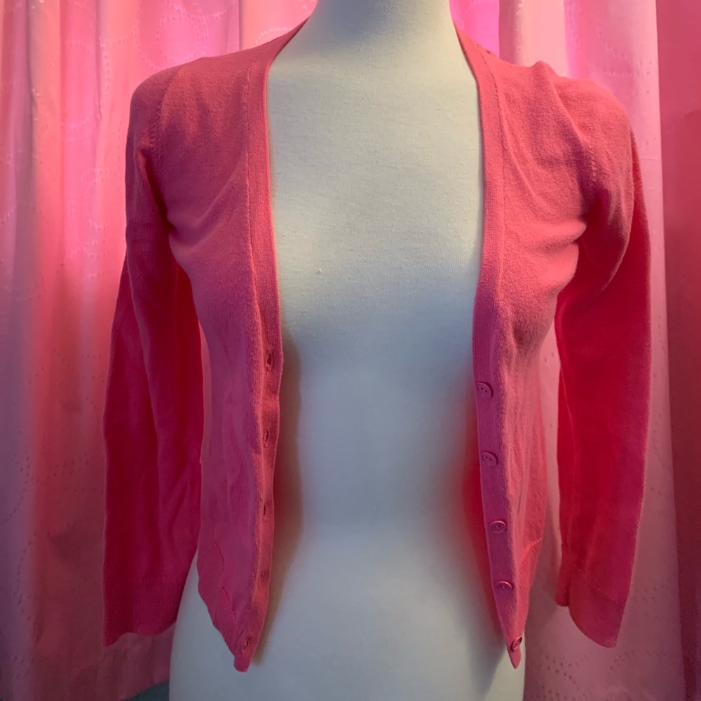 Pretty pink cardigan